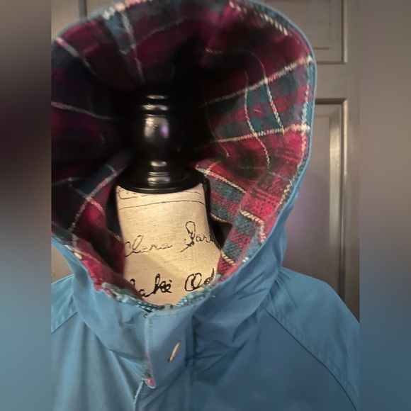 WOOLRICH Flannel Lined Full Zip Hooded Jacket 90s Women’s M - Picture 5 of 15